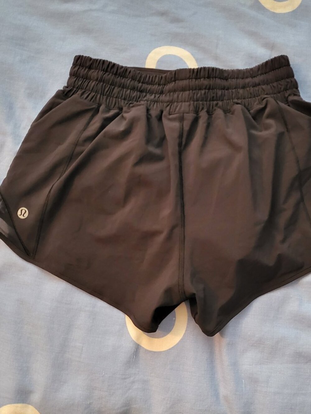Lululemon Hotty Hot Lined Black Short - Size 4